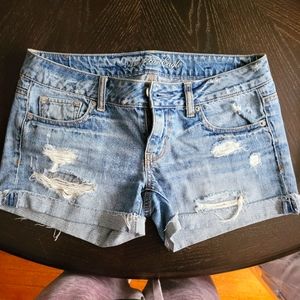 AE jean shorts